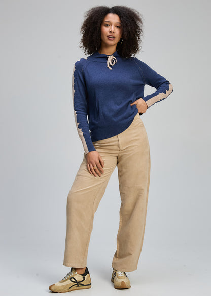 Graphic Neck Cord Jumper (ZP8136)