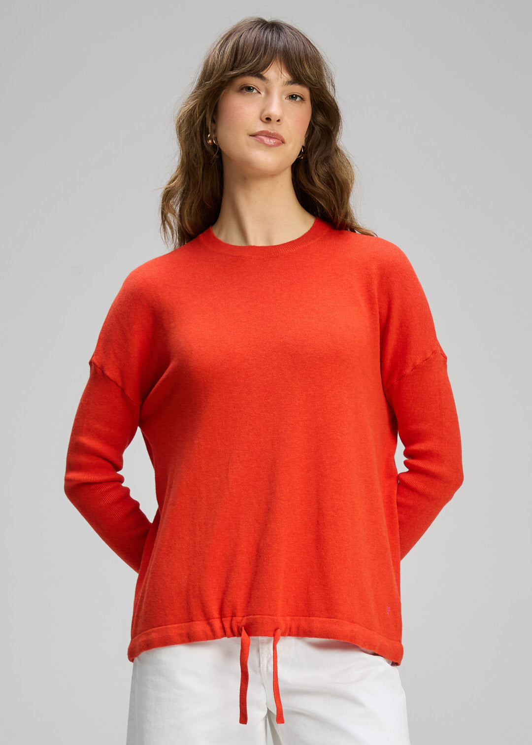 Draw String Crew Jumper (ZP8150)