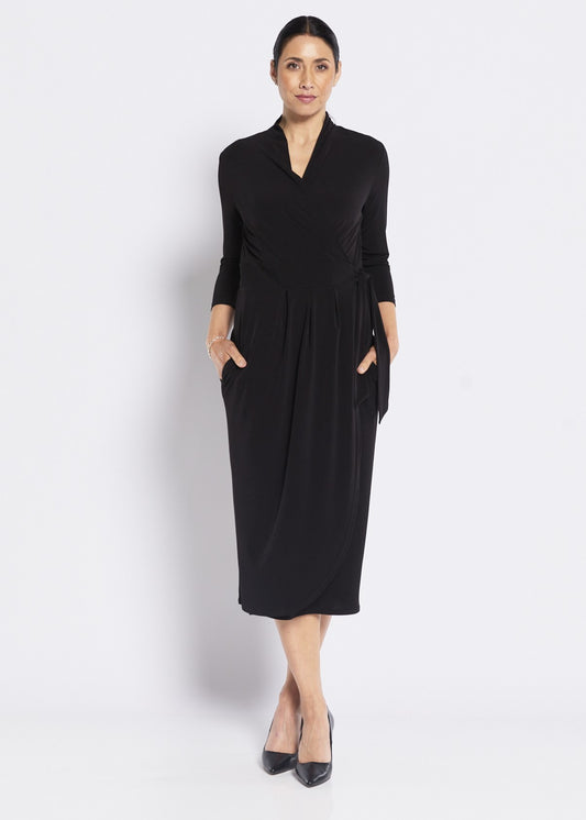 3/4 Wrap Dress (Ness.W26)