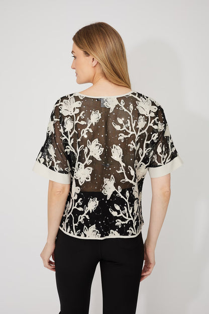 Floral Embroidered Top (266206)