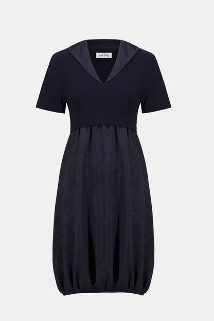A-line Puff Sleeve Dress (261016)