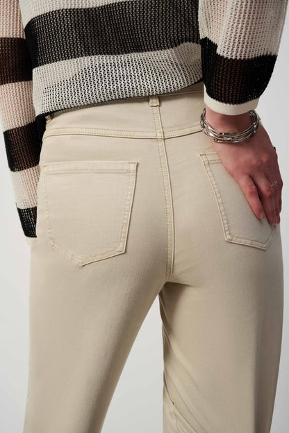 Wide-leg Cropped Trousers (251901)