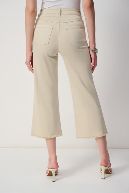 Wide-leg Cropped Trousers (251901)