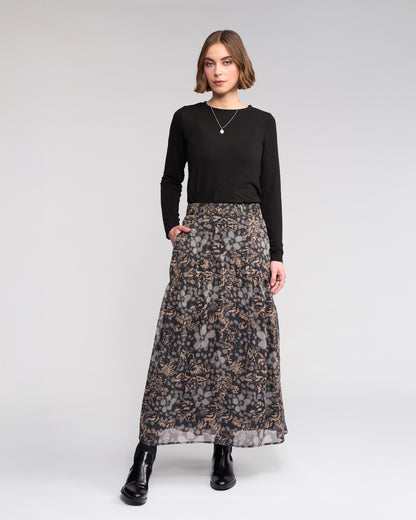 Milan Chiffon Skirt (K4035)