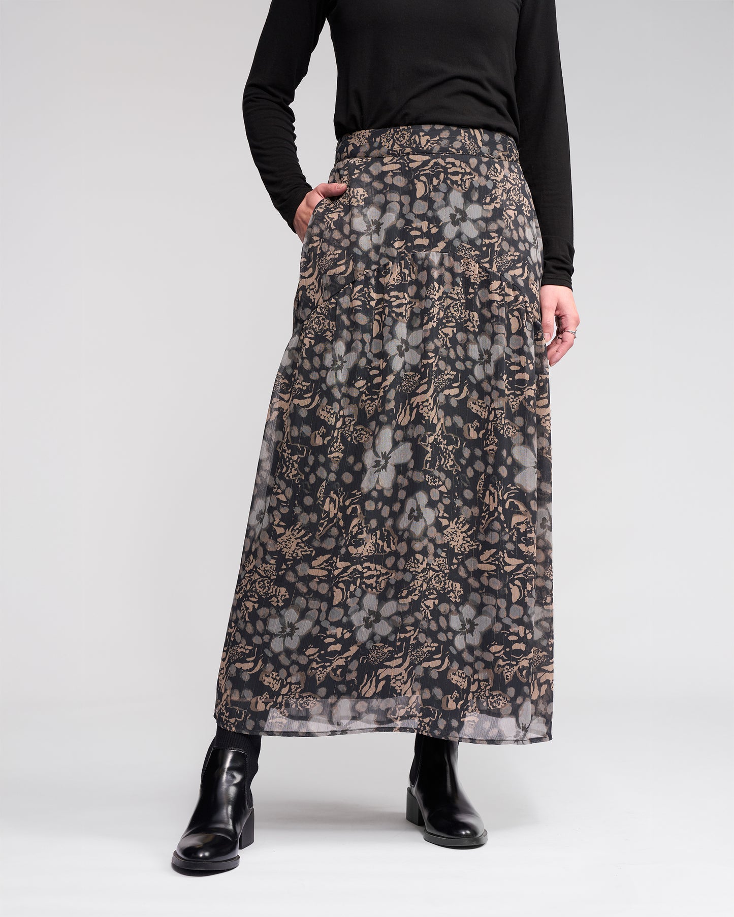Milan Chiffon Skirt (K4035)
