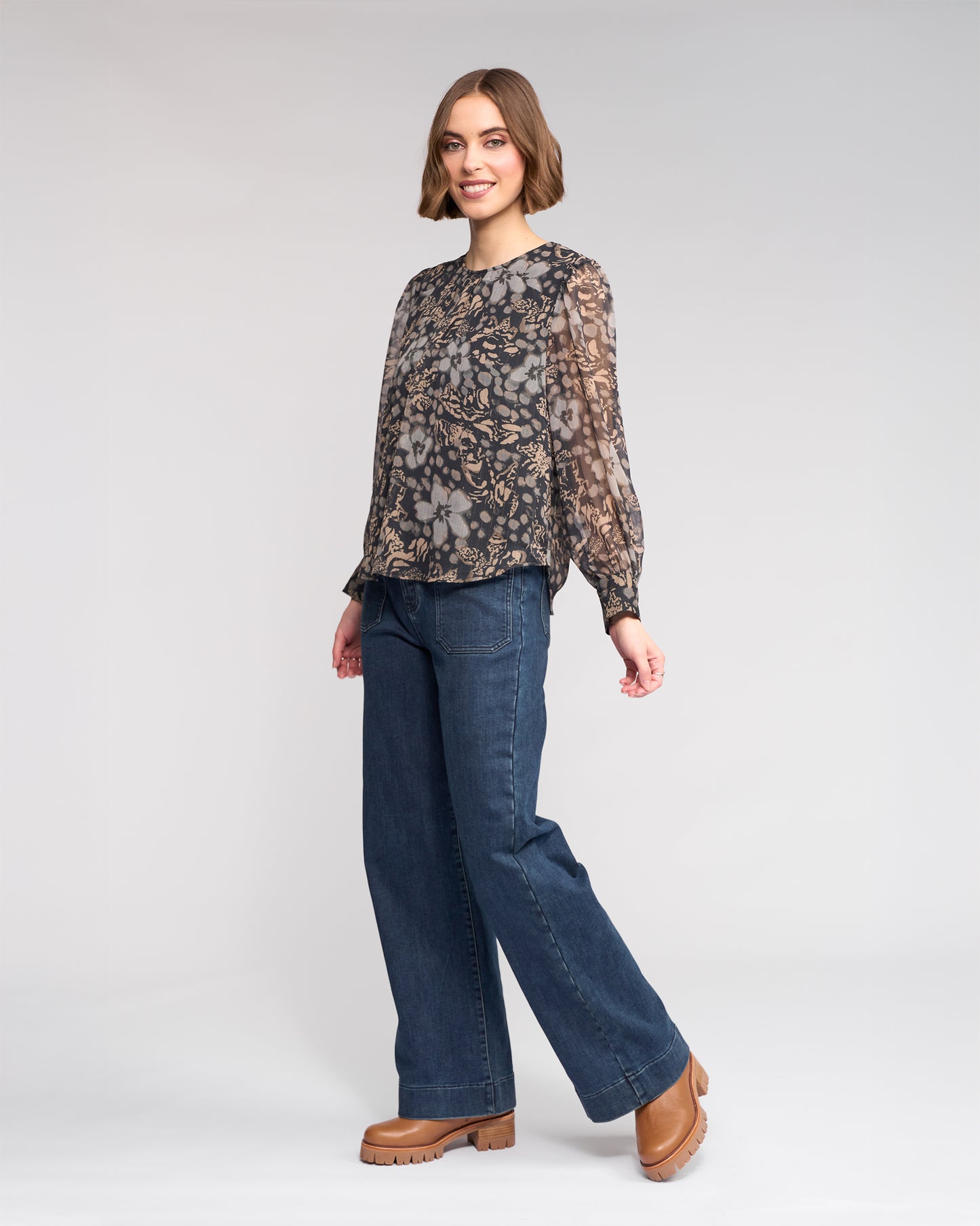 Lexi Chiffon Top (K5070)