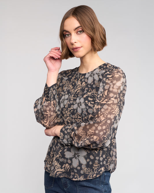 Lexi Chiffon Top (K5070)