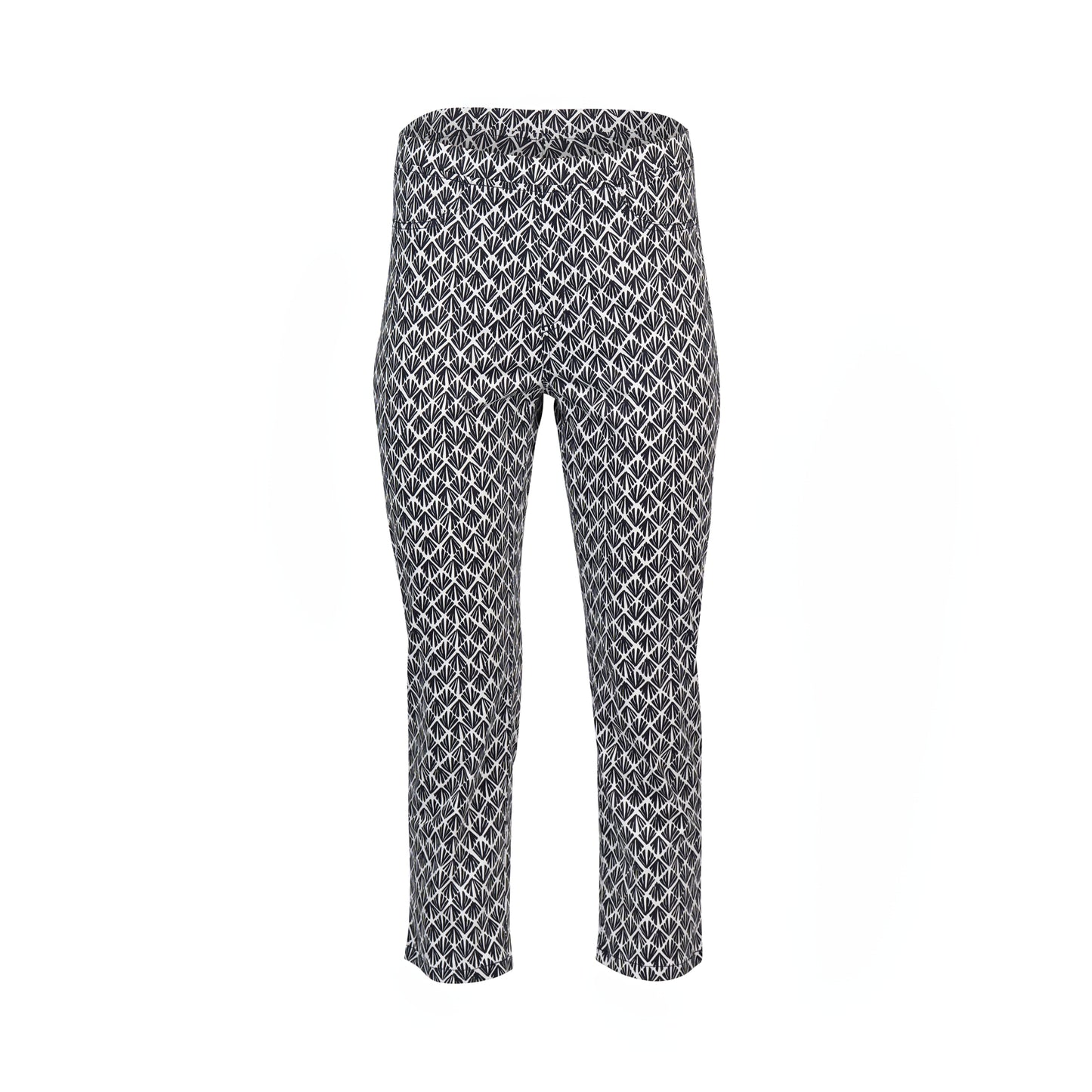 Slim 7/8 Length Printed Pull-On Pant (274LW)