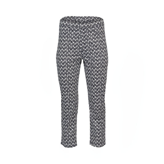 Slim 7/8 Length Printed Pull-On Pant (274LW)