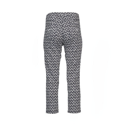 Slim 7/8 Length Printed Pull-On Pant (274LW)