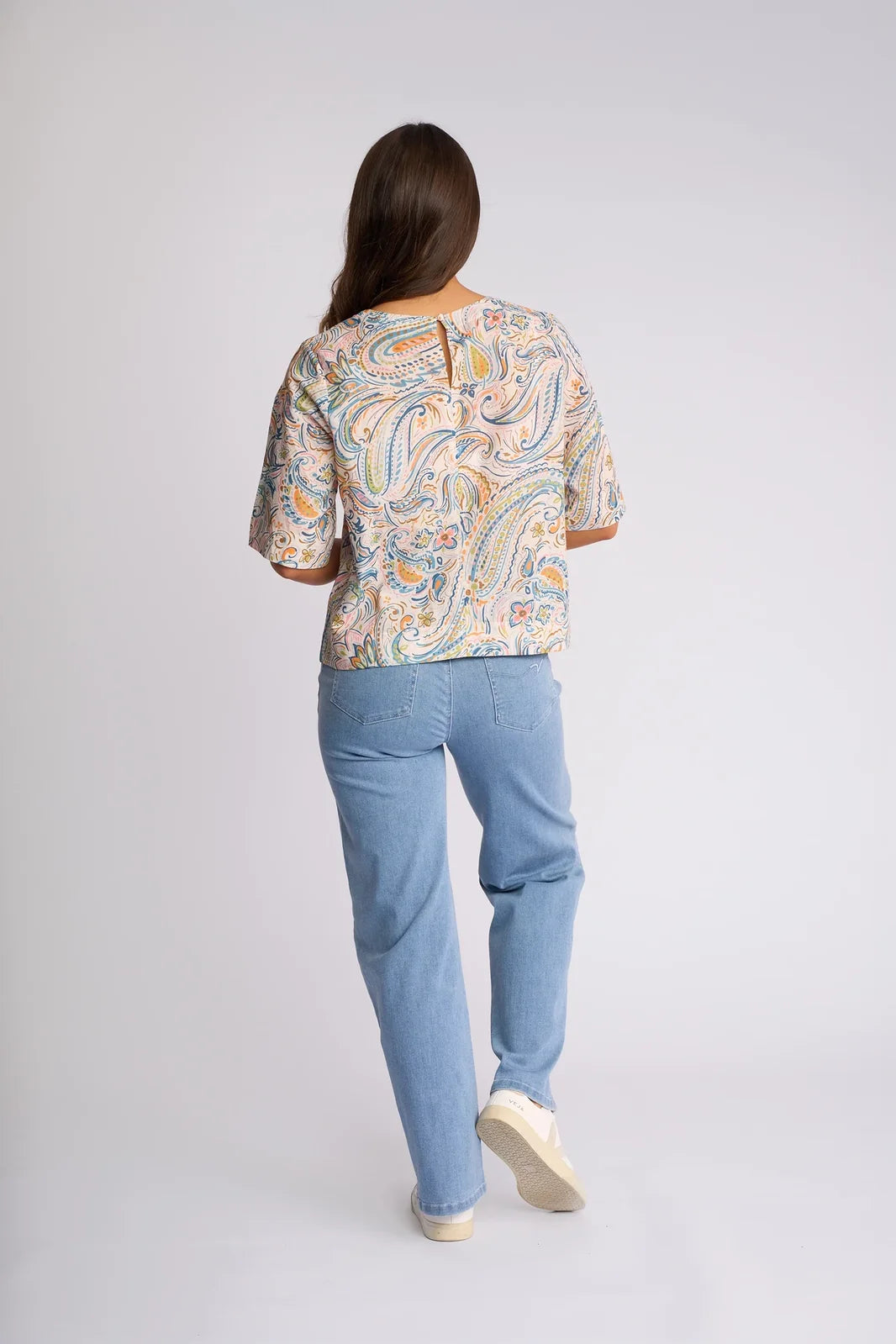 Athena Top Print (4517P)