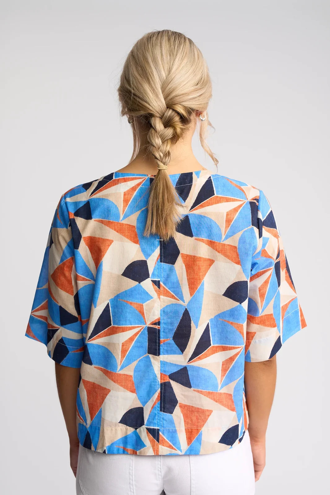 Athena Top Print (4517P)