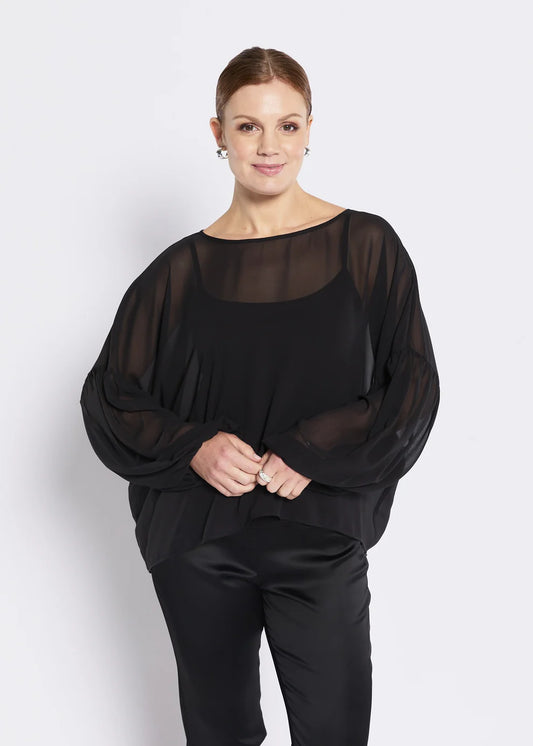 Vintage Chiffon Blouse (Mayfair.W26)