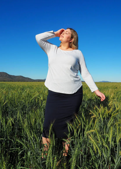 Adele Long Sleeved Tee (16NB009)