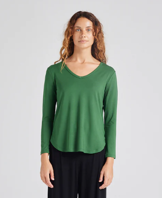 Sia V Neck Top (19NB062)