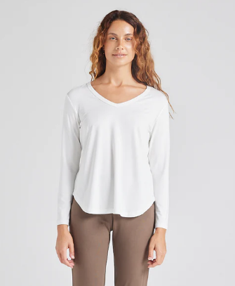 Sia V Neck Top (19NB062)