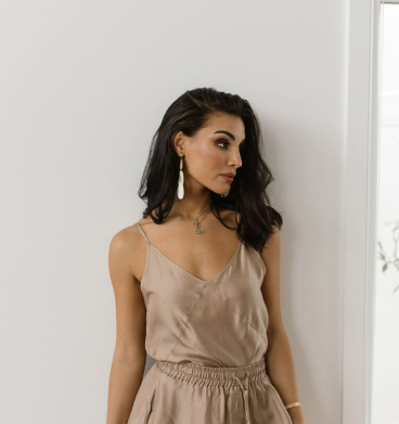 Clover Silk Cami (19NB049)